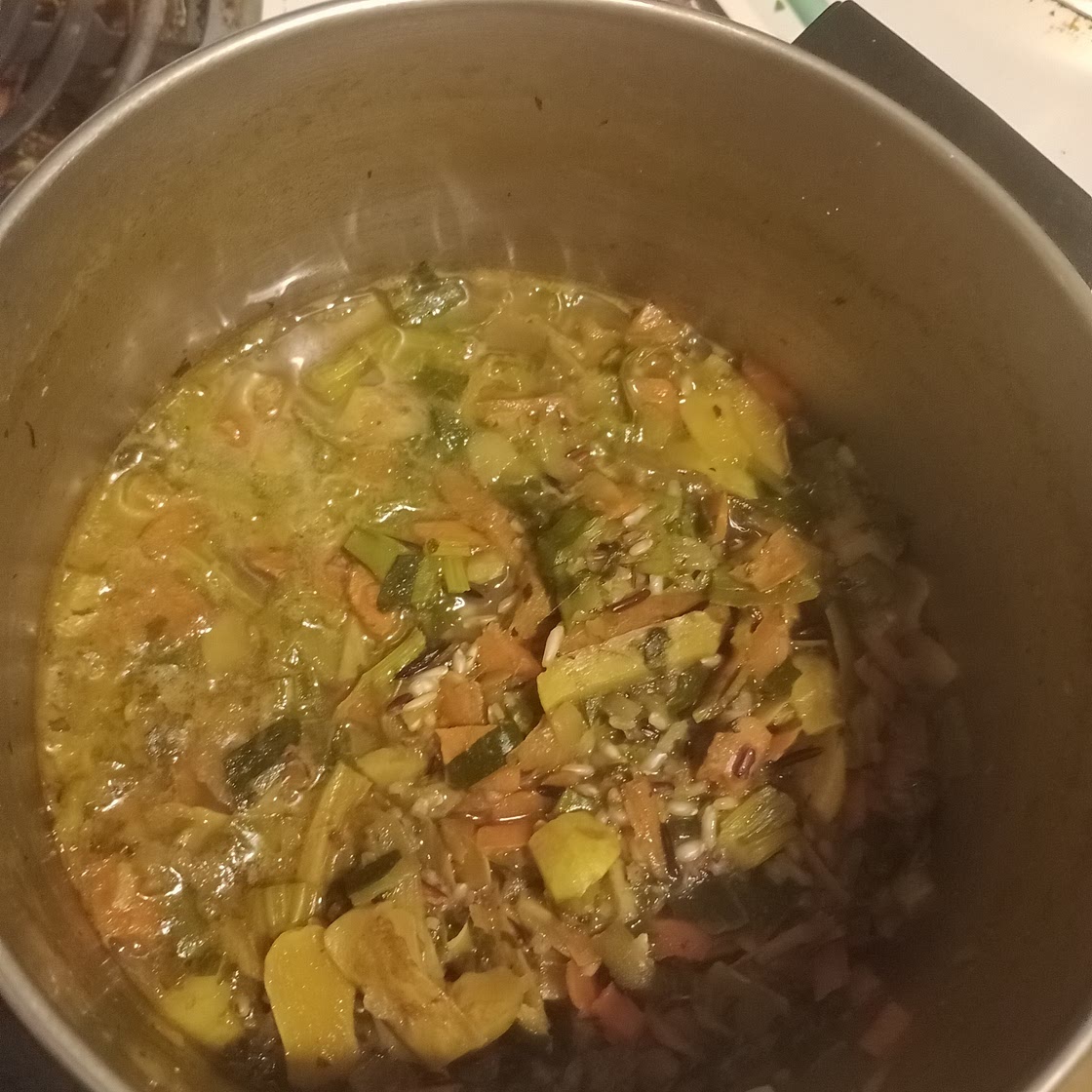 Veggie and Wild Rice Soup