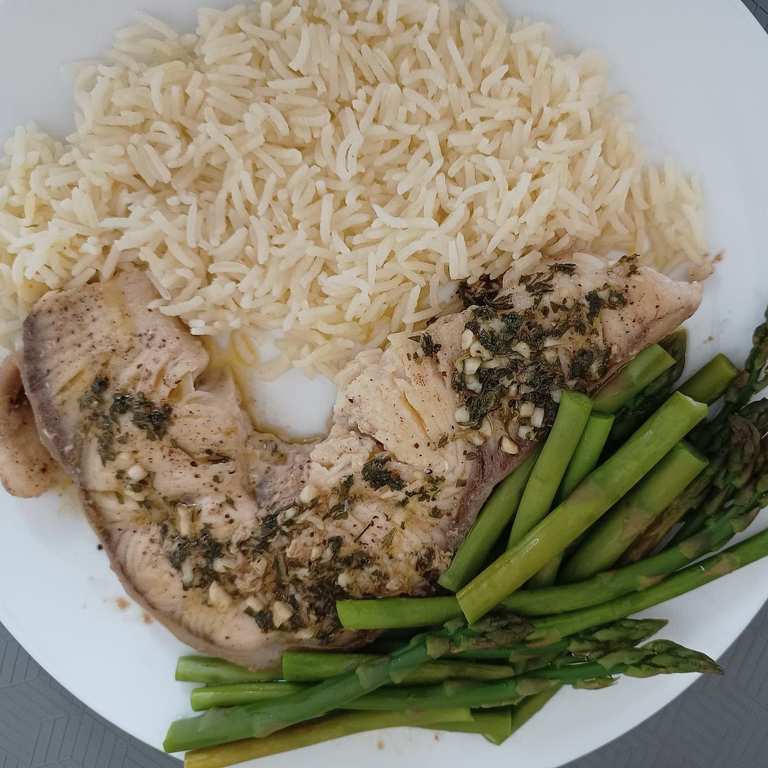 Swordfish Steaks with Peppercorn Butter