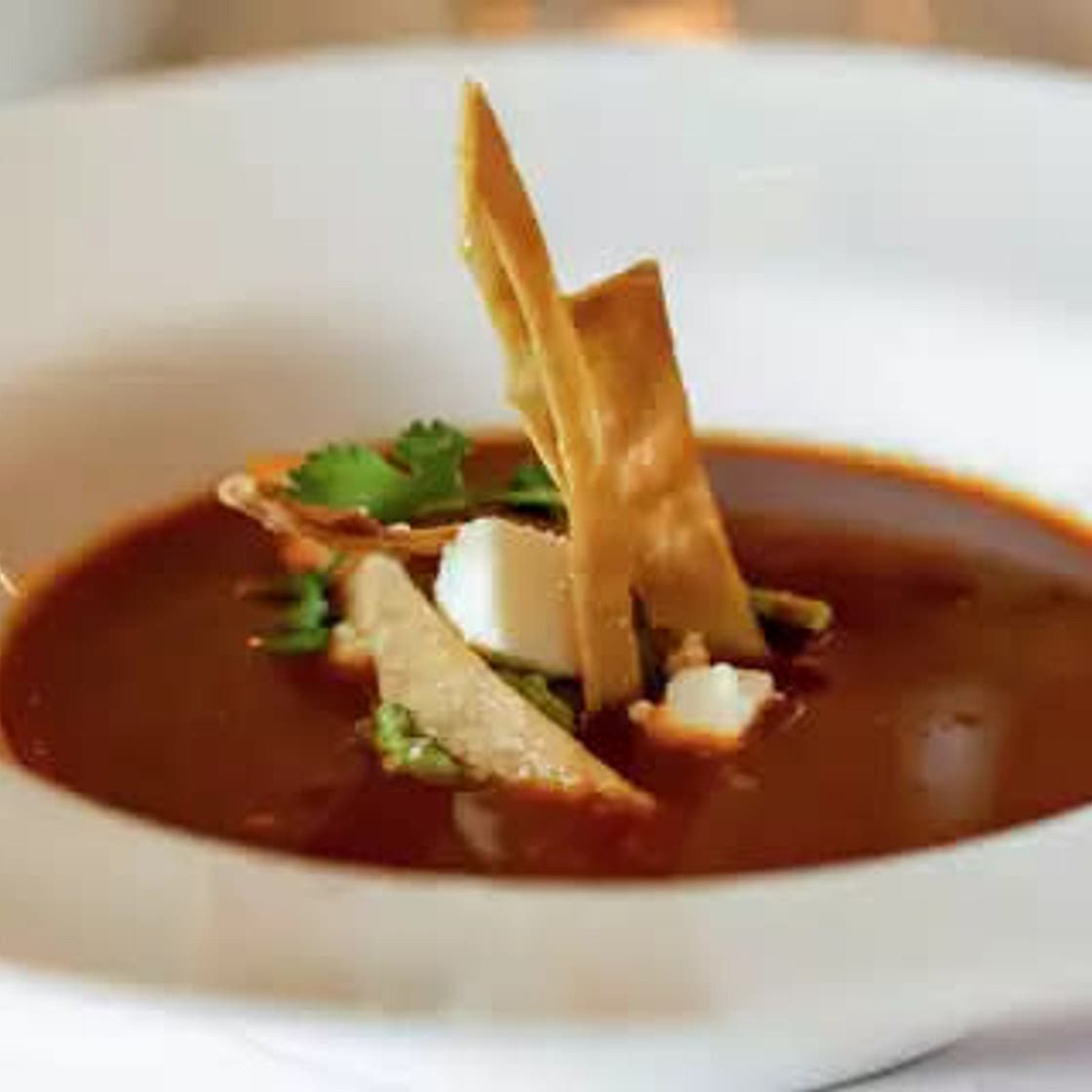 Robert Del Grande's Tortilla Soup from Cafe Annie
