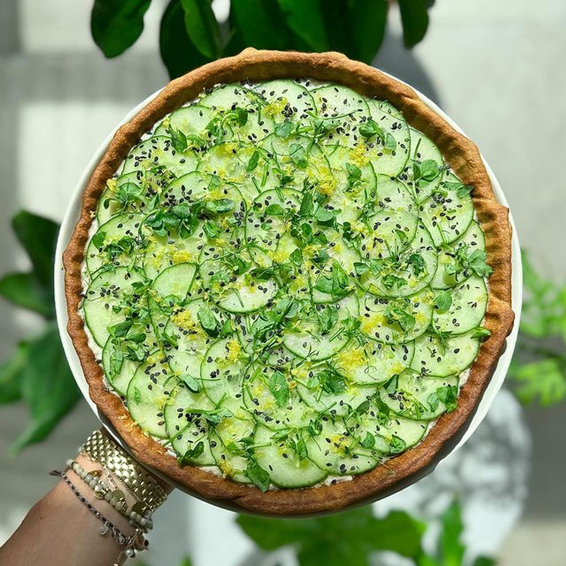 TARTE fraîcheur - THON/CONCOMBRE