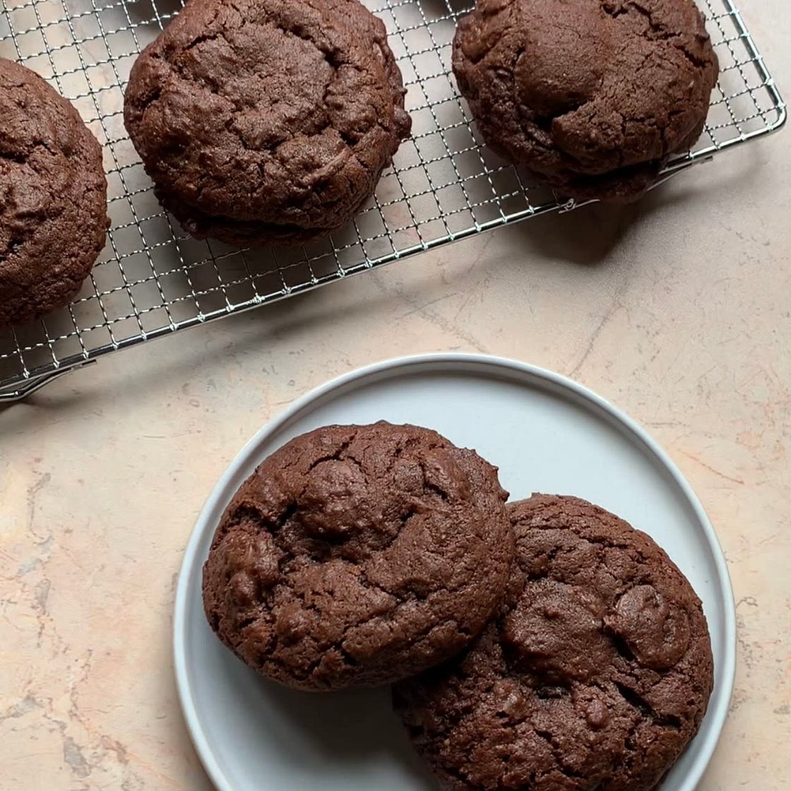 Double chocolate cookies 🍪