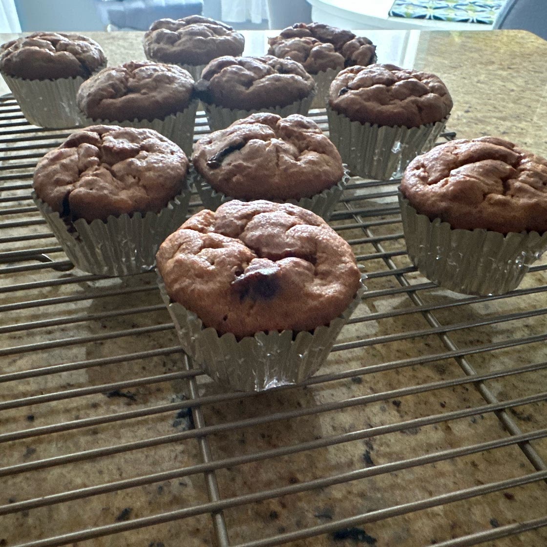 GF DF Banana Bread Muffins