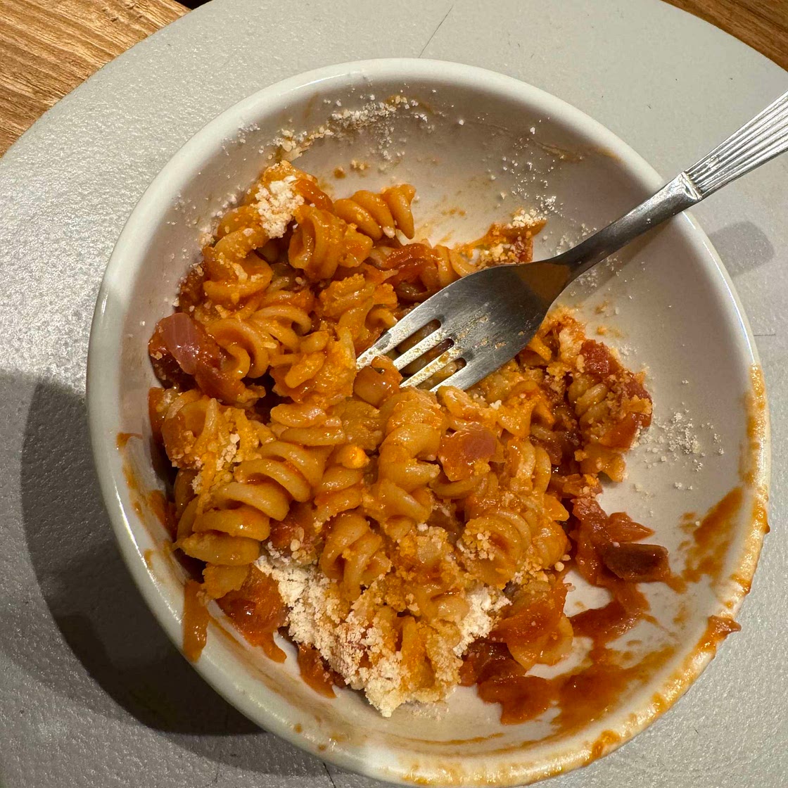 Carmelized Onion Pasta