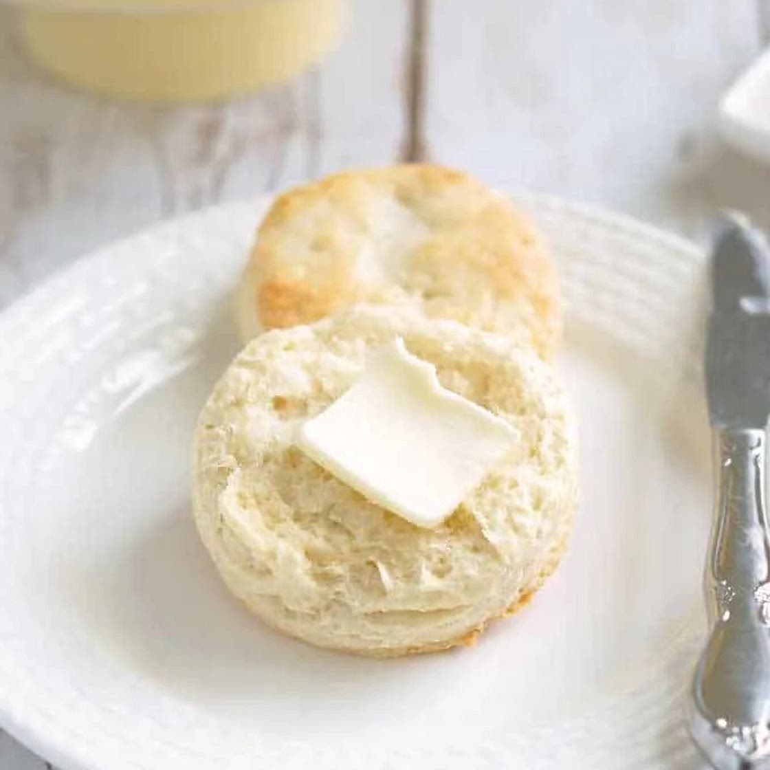 Flaky Sourdough Biscuits