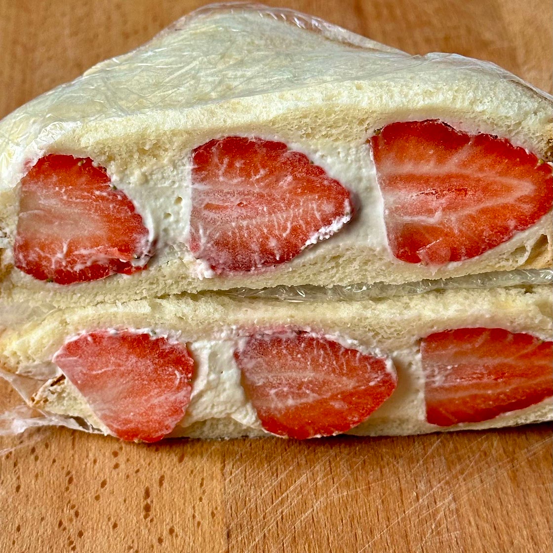 Japanese Strawberry Cream Sando