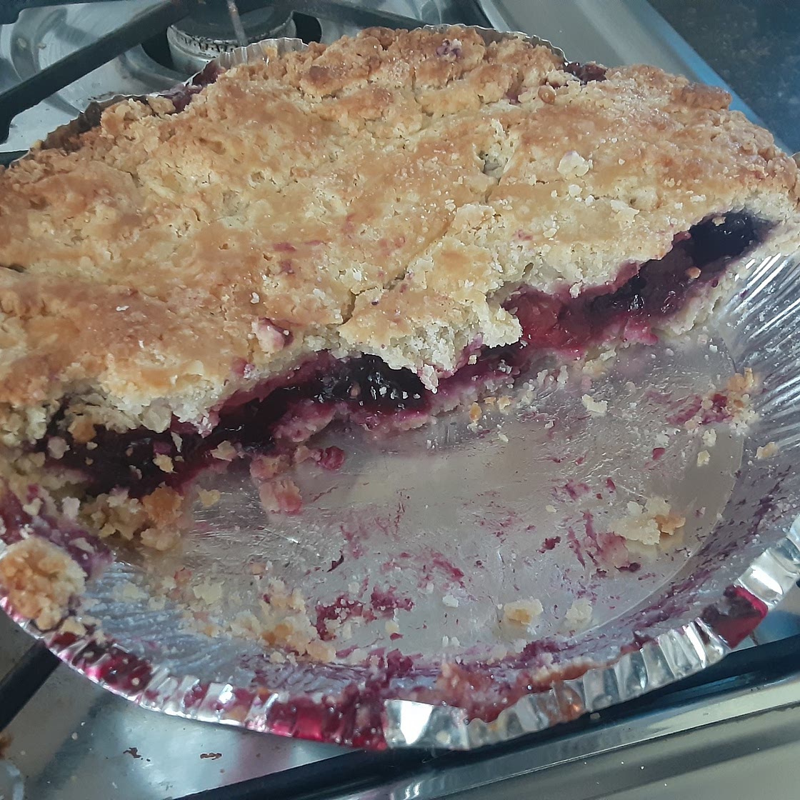 Double Crust Cherry Berry Pie