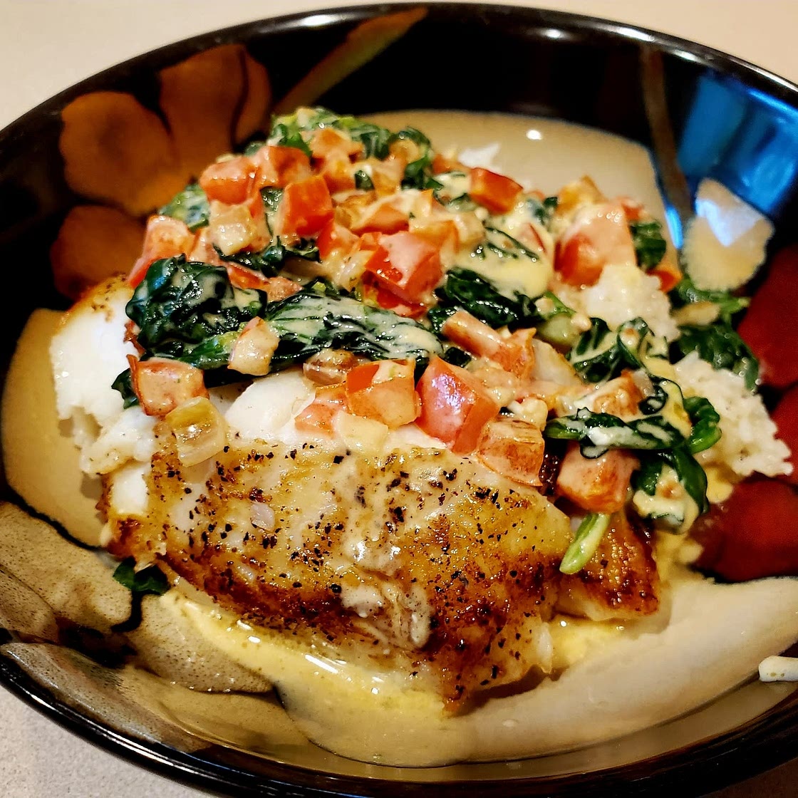 Fish Florentine