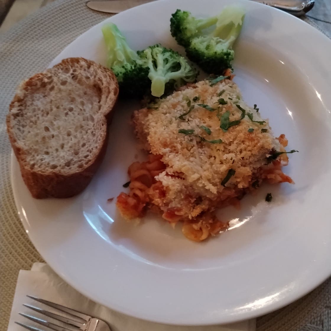 Chicken Parmesan Baked Casserole