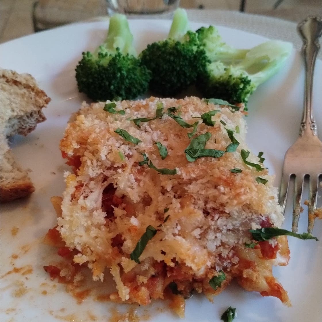 Chicken Parmesan Baked Casserole