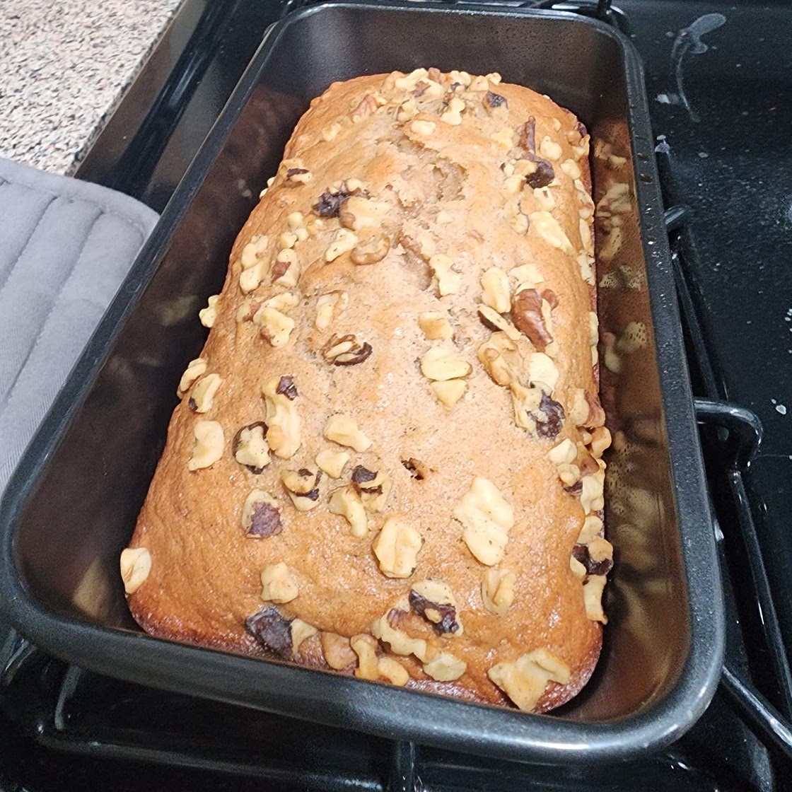 Banana Bread With Walnuts Recipe By Mitchell Espinoza