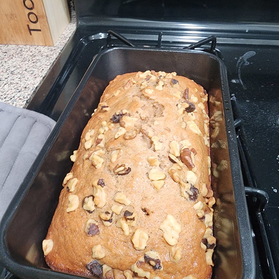 Banana Bread With Walnuts Recipe By Mitchell Espinoza