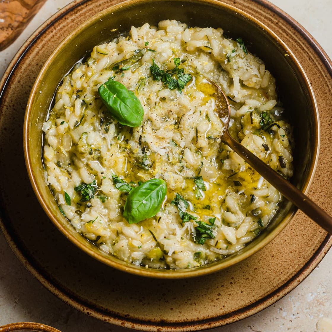 Zucchini Risotto