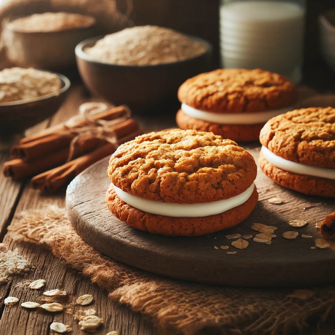 Homemade Oatmeal Cream Pies