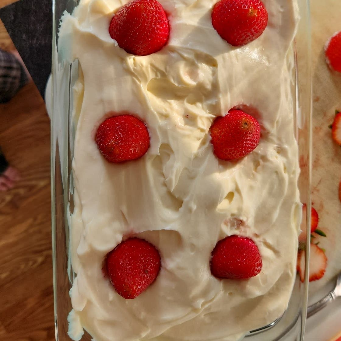 Strawberry Shortcake Cheesecake