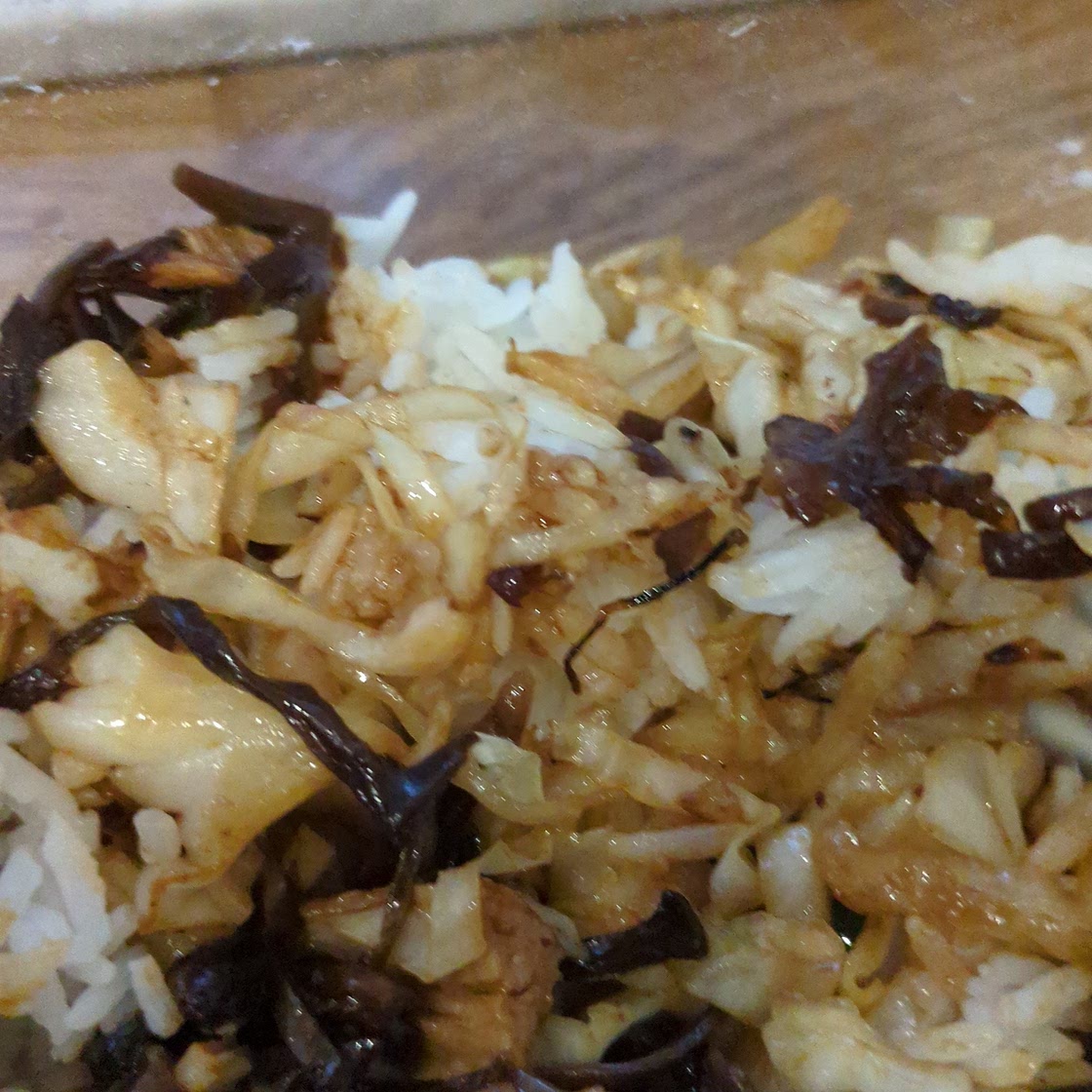 Black Bean Garlic Cabbage