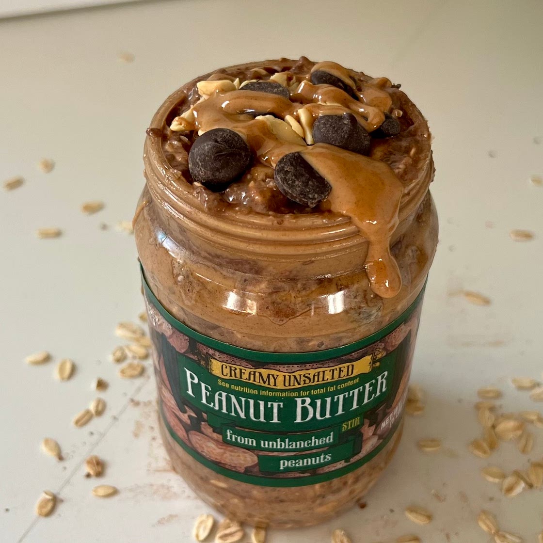 Snickers Overnight Oats