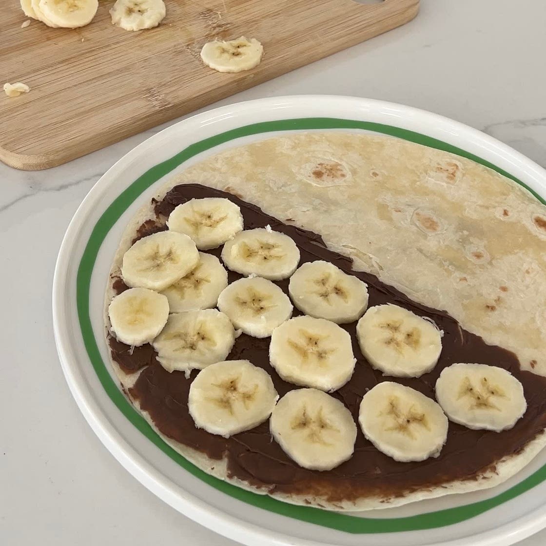 Dessert quesadilla