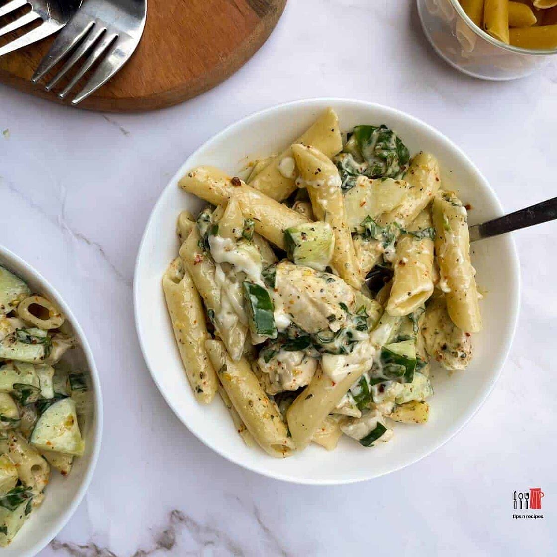 Low FODMAP Pasta Salad Recipe