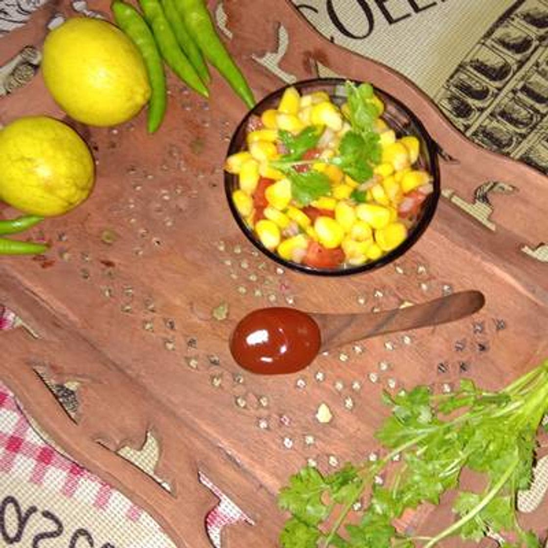 चटपटा स्वीट कॉर्न (chatpata Sweet corn recipe in Hindi)