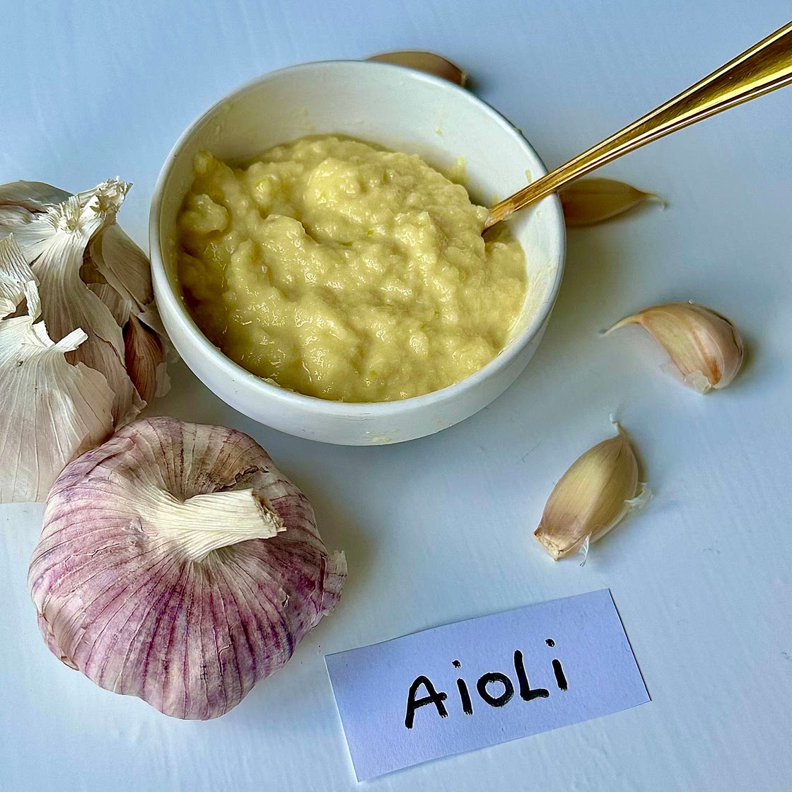Spanish Garlic Sauce - Aioli