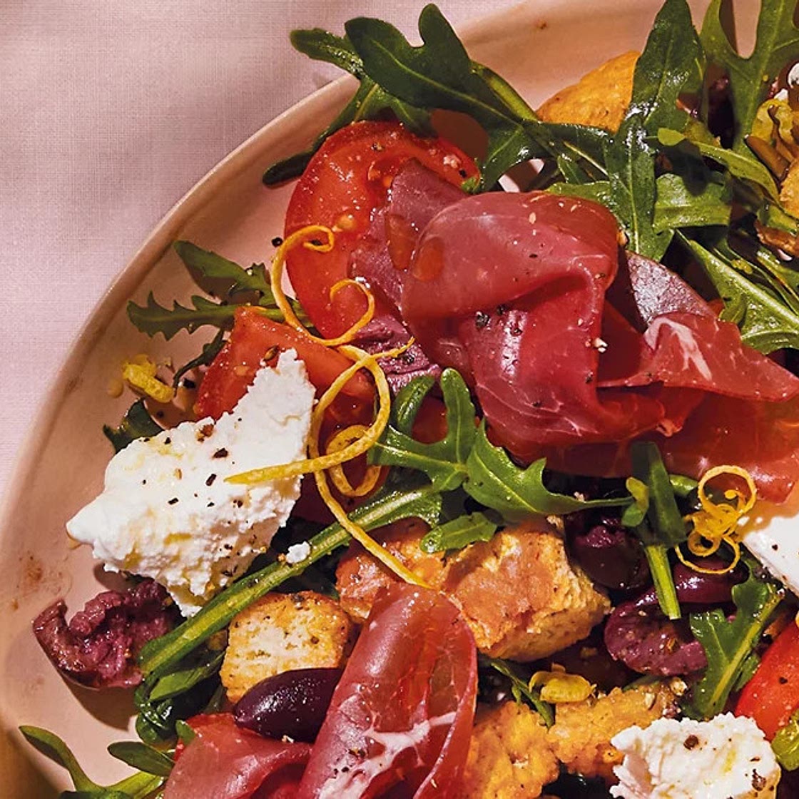 Bresaola, Tomato and Ricotta Salad