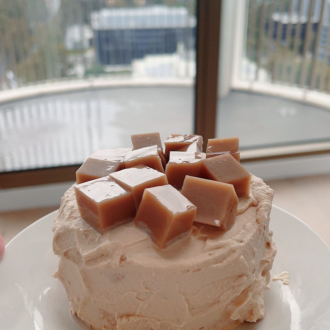 Royal milk tea chiffon cake