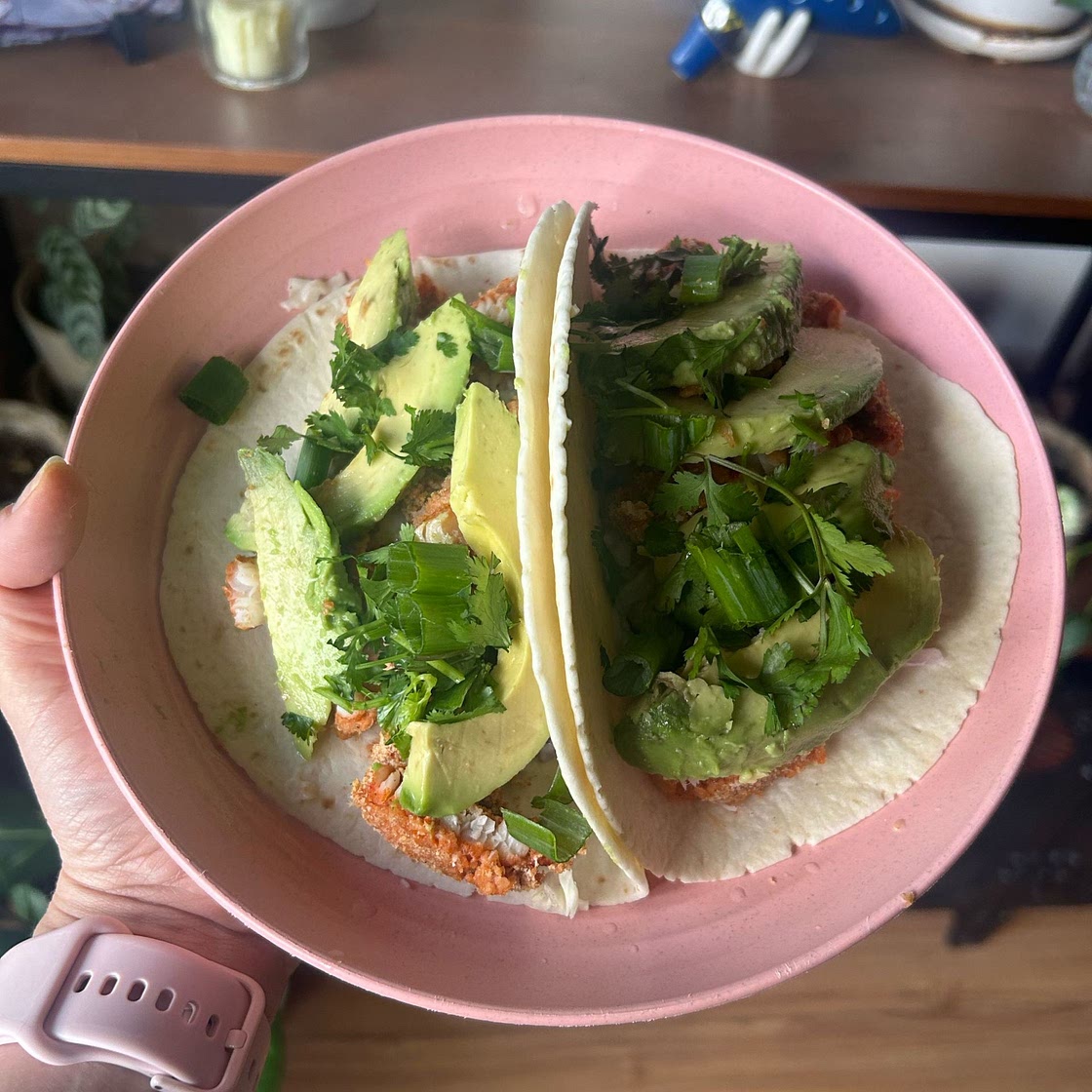 Air Fryer Fish Tacos