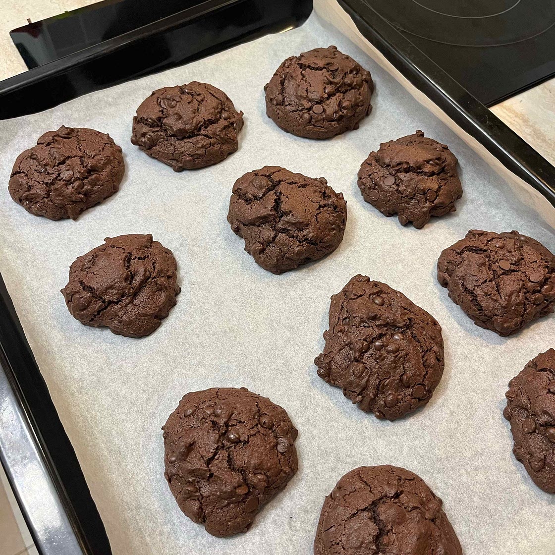 Double chocolate cookies 🍪