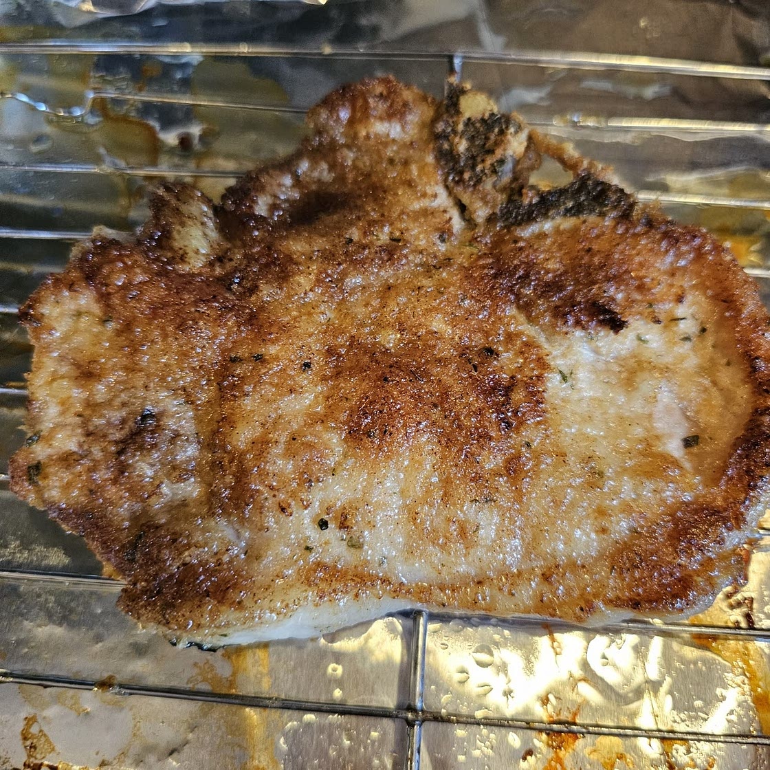 Parmesan Crusted Pork Chop Recipe