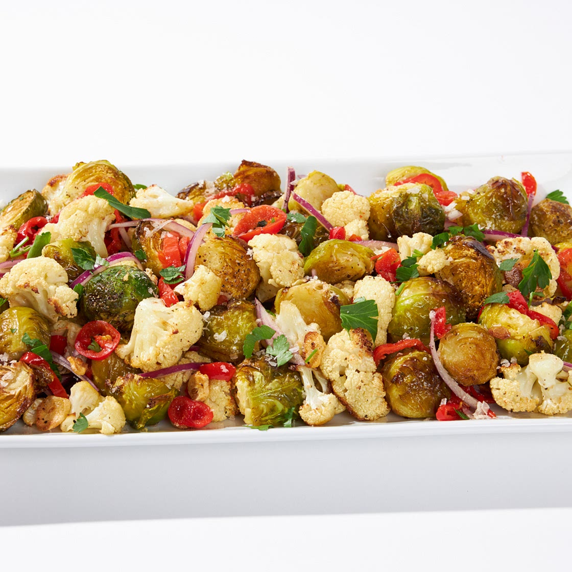 Roasted Cauliflower & Brussels Sprouts | Kentucky Derby