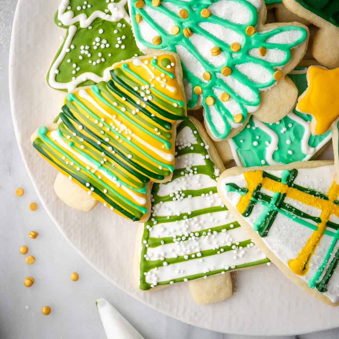 Gluten Free Christmas Sugar Cookies