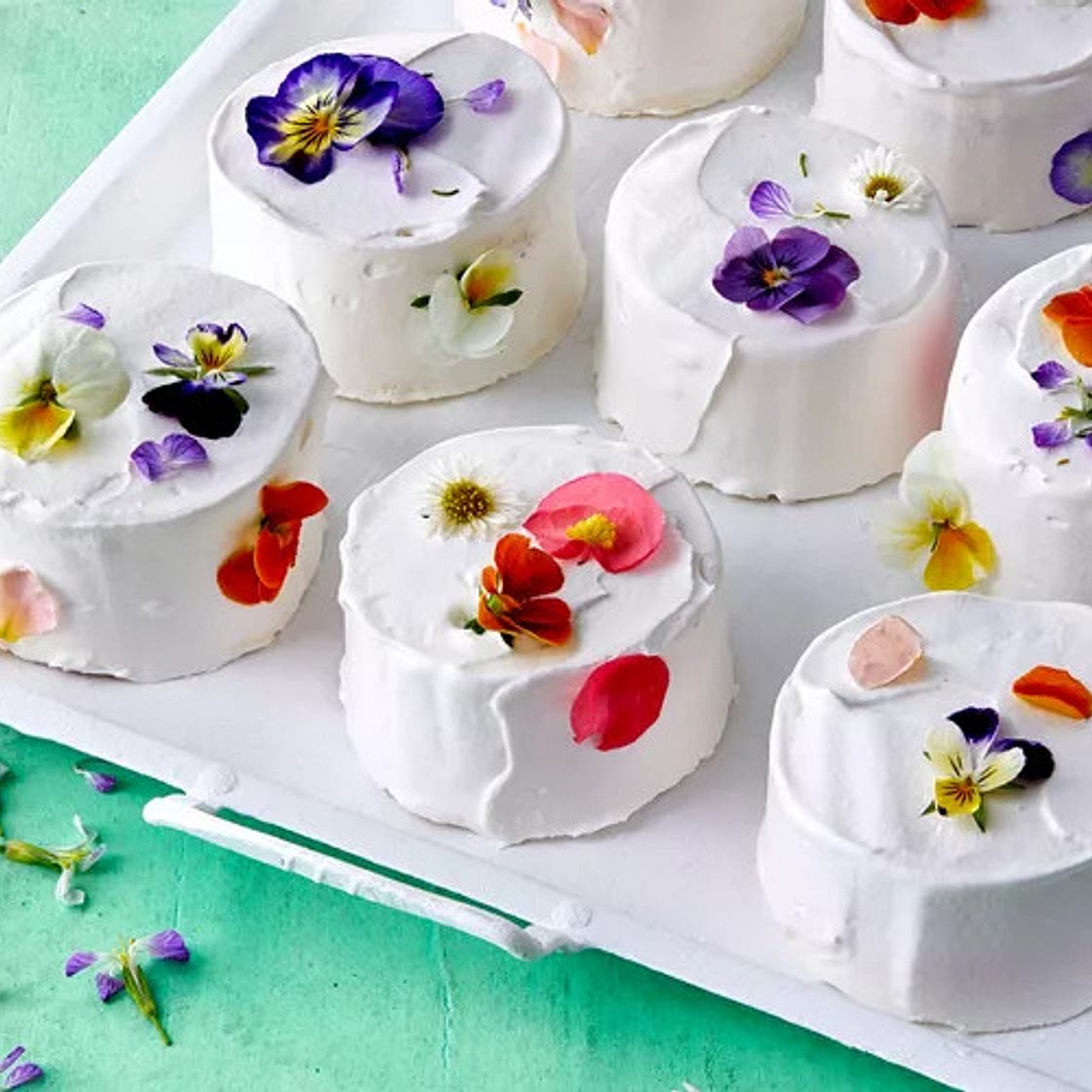 Mini Confetti Cakes