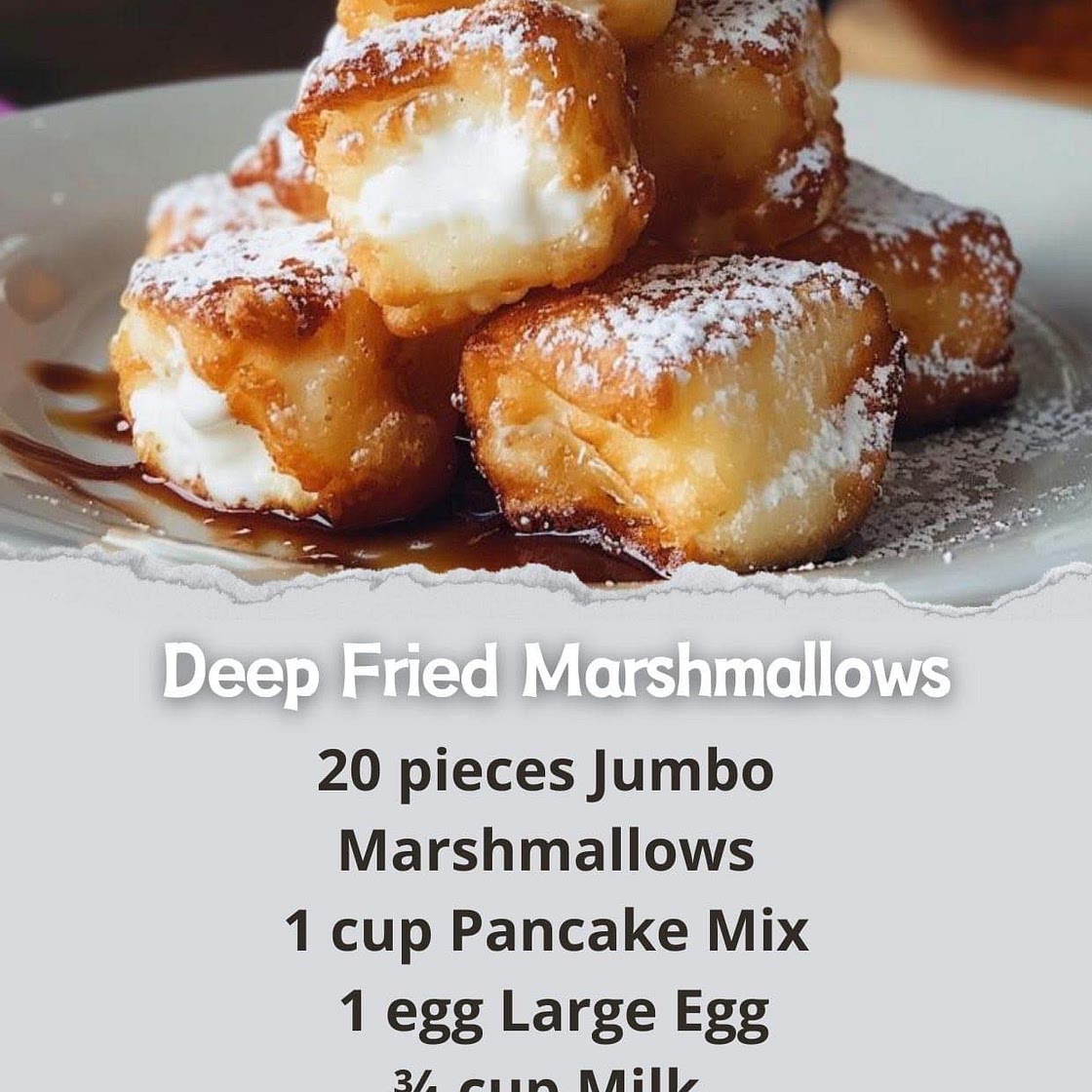 Deep Fried Marshmallows 