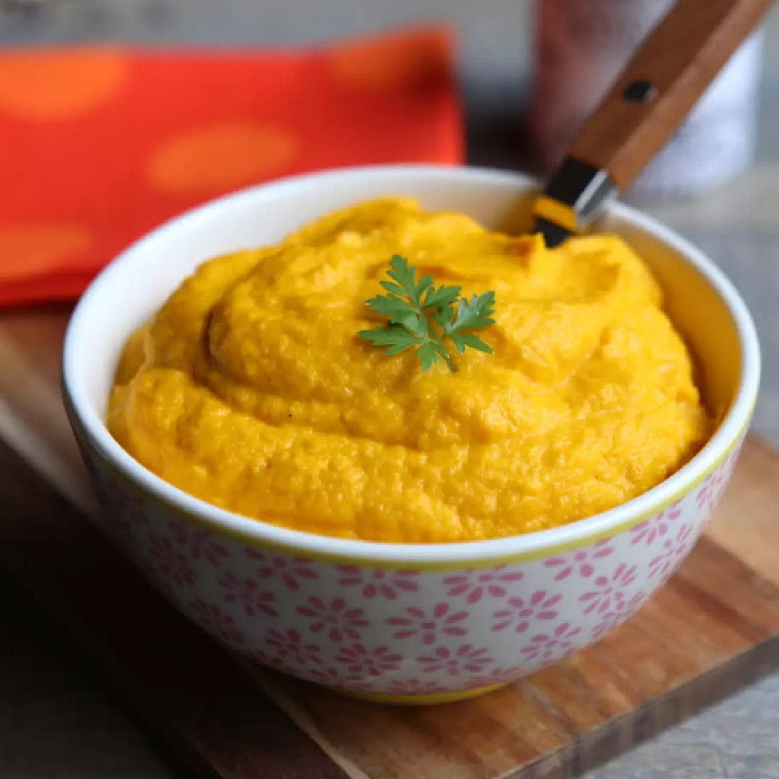 Purée de carottes
