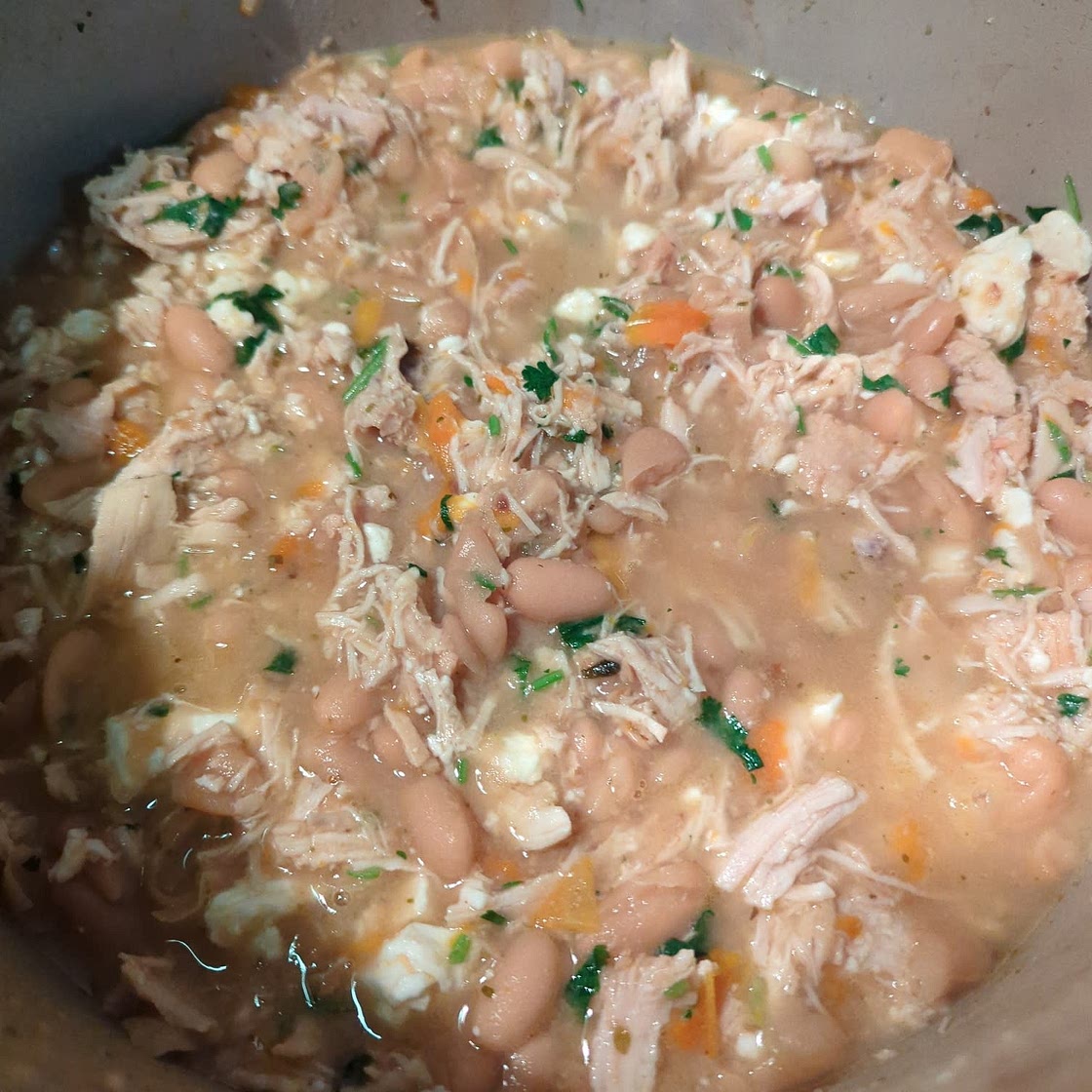Instant Pot White Chicken Chili
