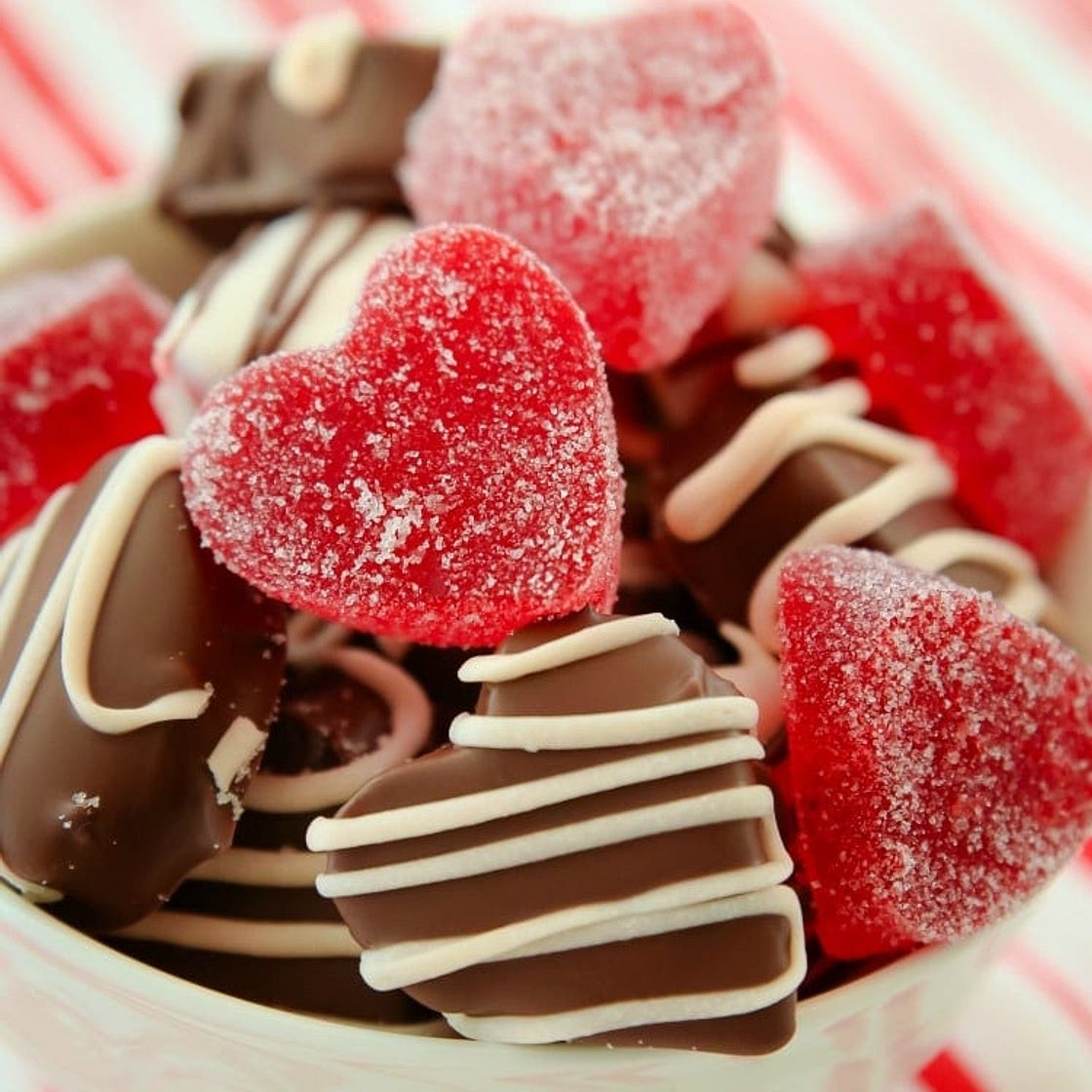 Cherry Jelly Hearts