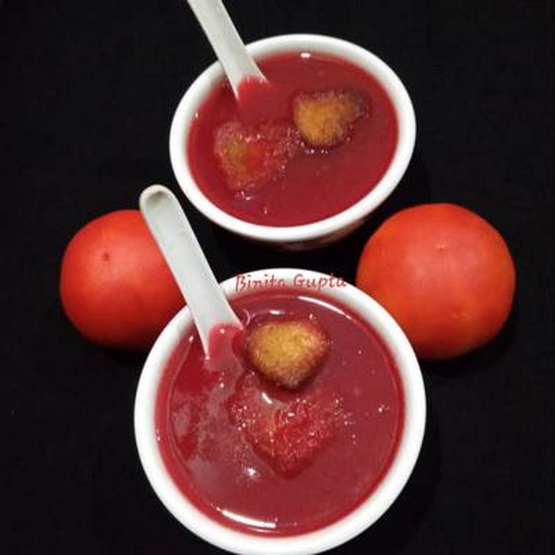 बीटरूट टोमाटोसूप (Beetroot tomato soup recipe in hindi)