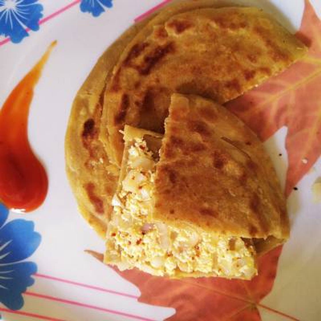 पनीर प्याज़ का पराठा (paneer pyaz ka paratha recipe in Hindi)