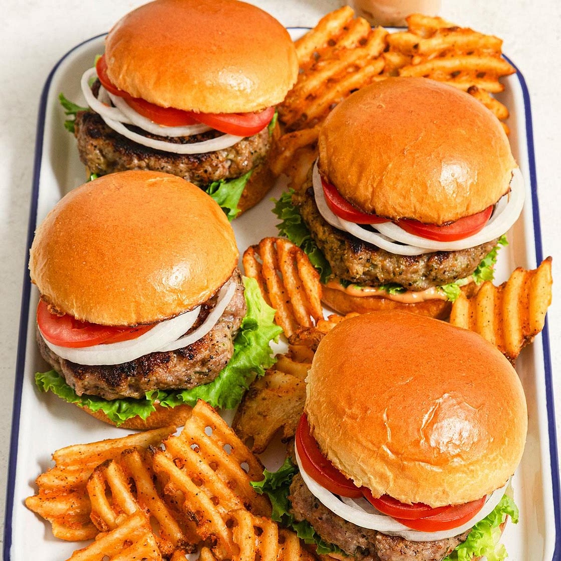 Pork Burgers