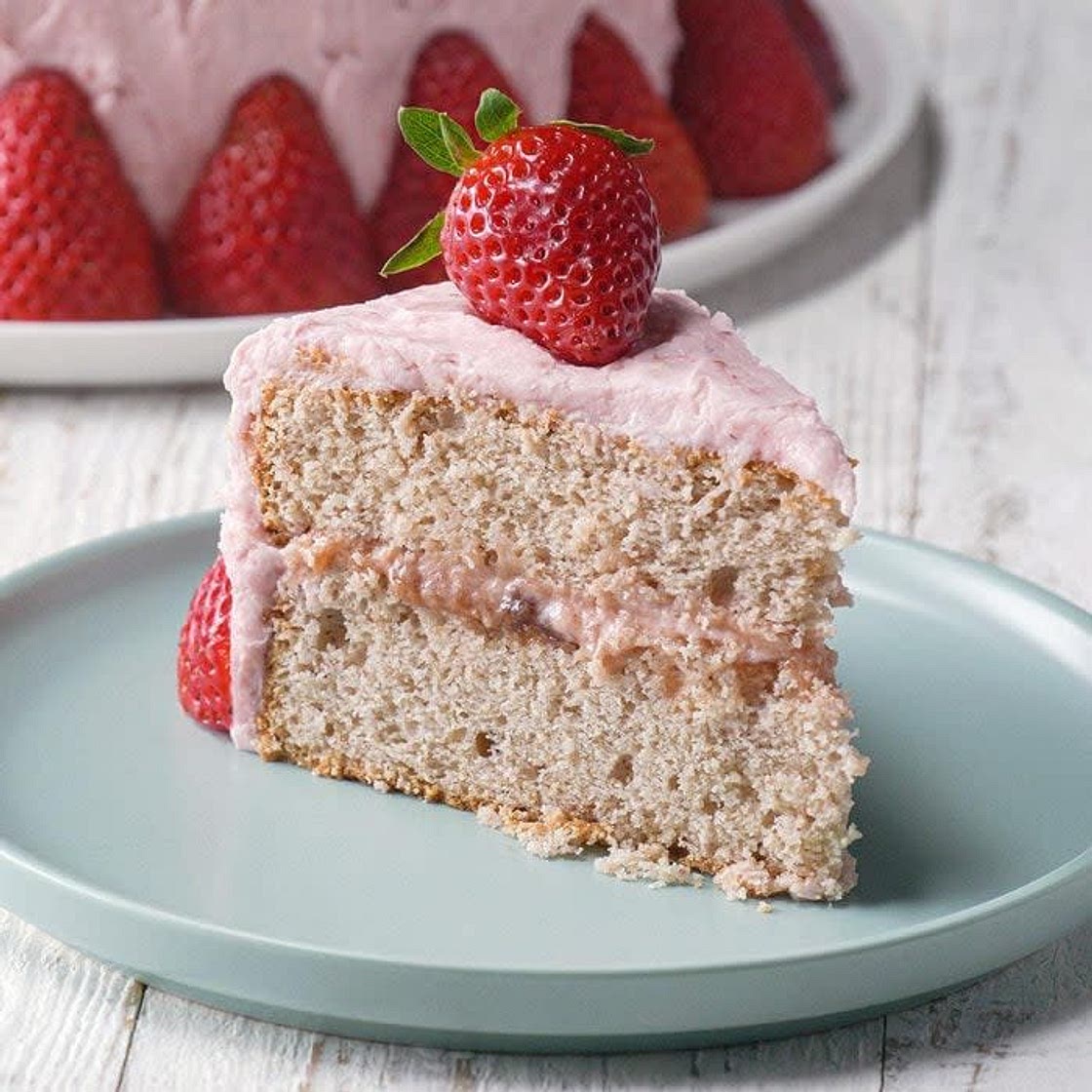 Strawberry Jam Cake