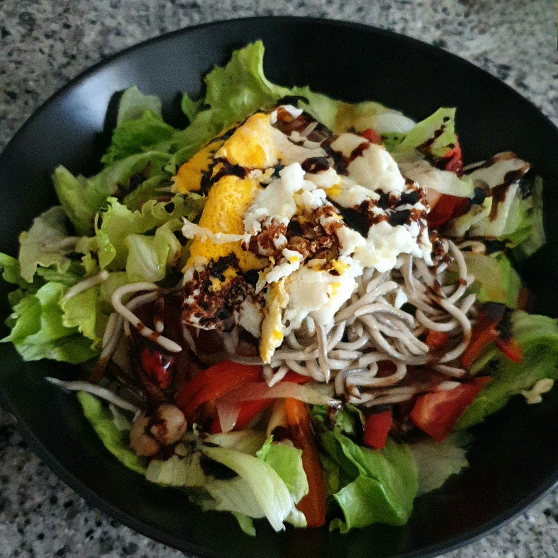 Ensalada templada de gulas