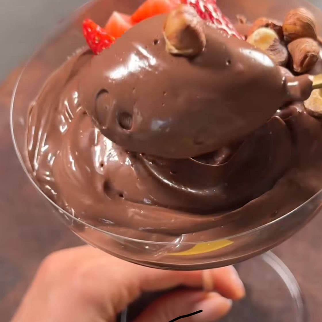 Tofu Chocolate Mousse