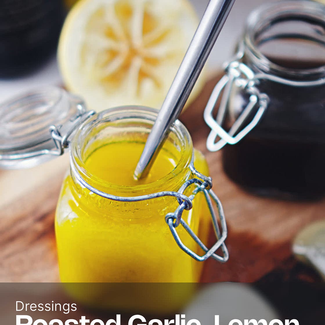 Lemon, Chili & Garlic Salad Dressing
