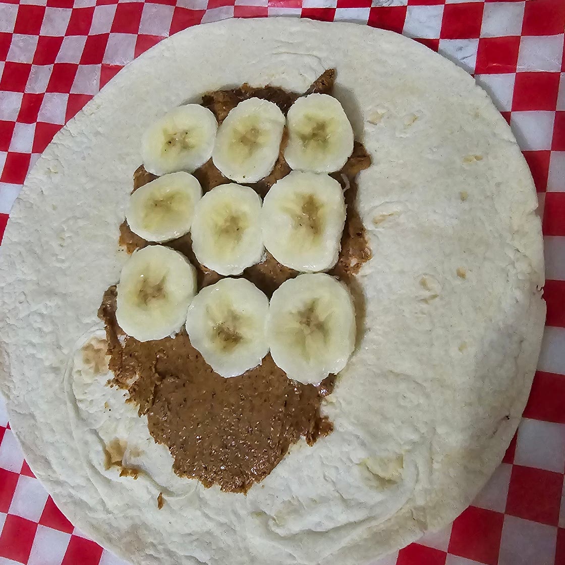 Banana Maple Almond Butter Pockets