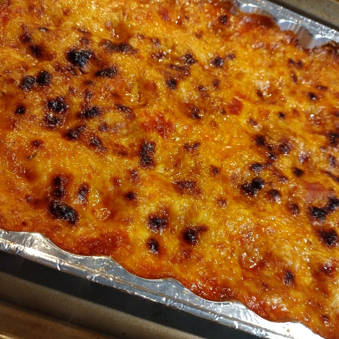 Lazy Lasagna (Cheesy Baked Ravioli)