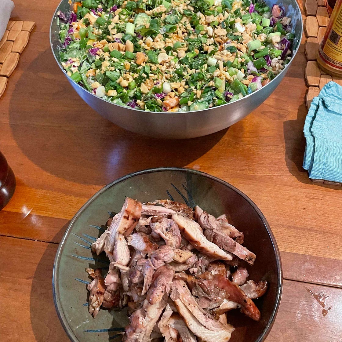 Poolside Sesame Slaw