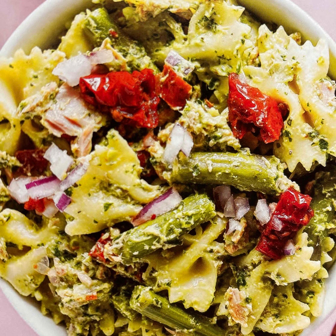 Green Tuna Pasta Salad