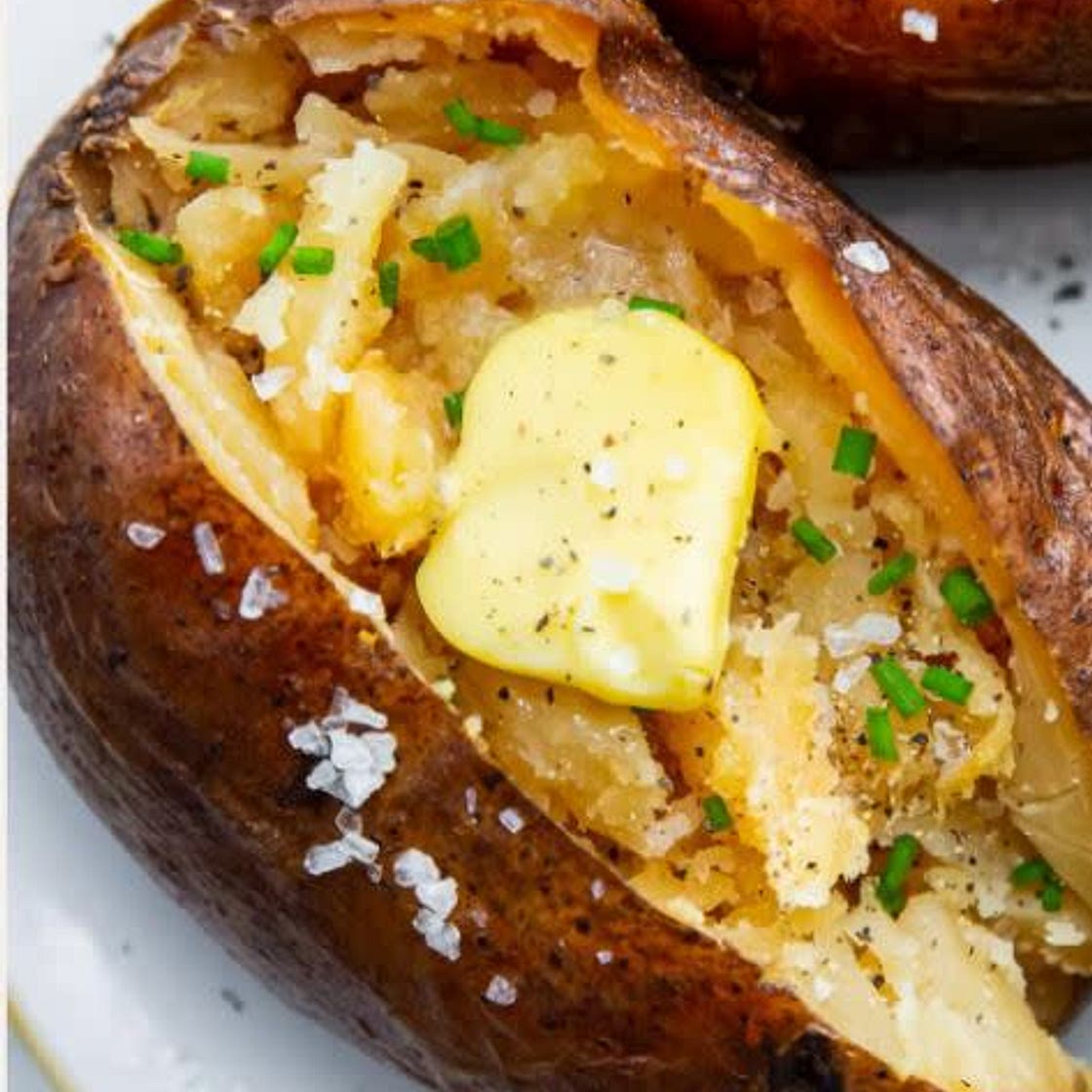 Slow Cooker Baked Potatoes