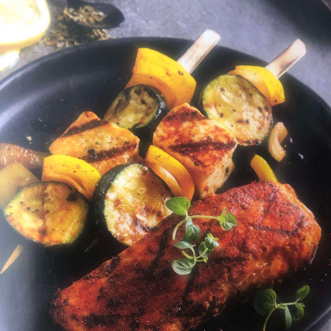 Saumon aux épices et sucre d’érable 