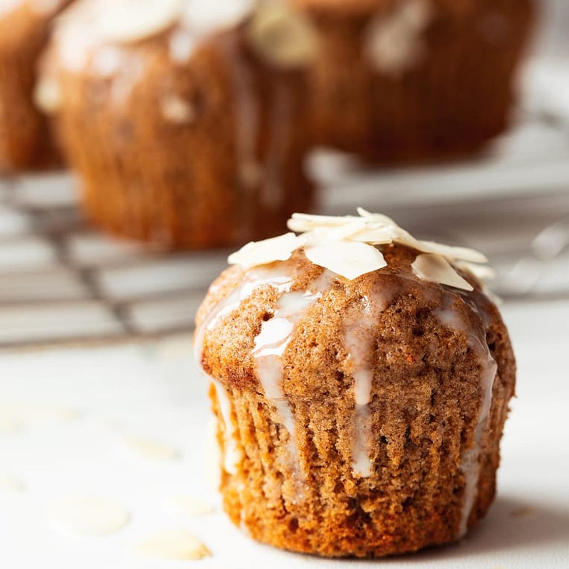 Chai-Infused Muffins with Oat & Quinoa Flour
